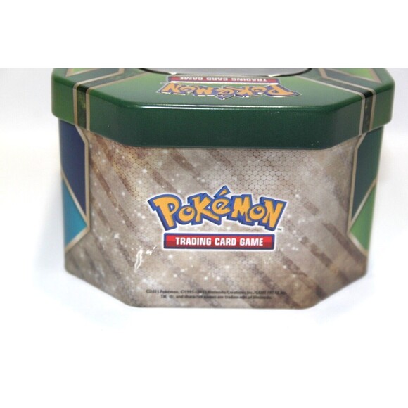 Pokemon Trading Card Sceptile EX Hoenn Power Collectors Tin Box  No Cards 2015 - Picture 4 of 9